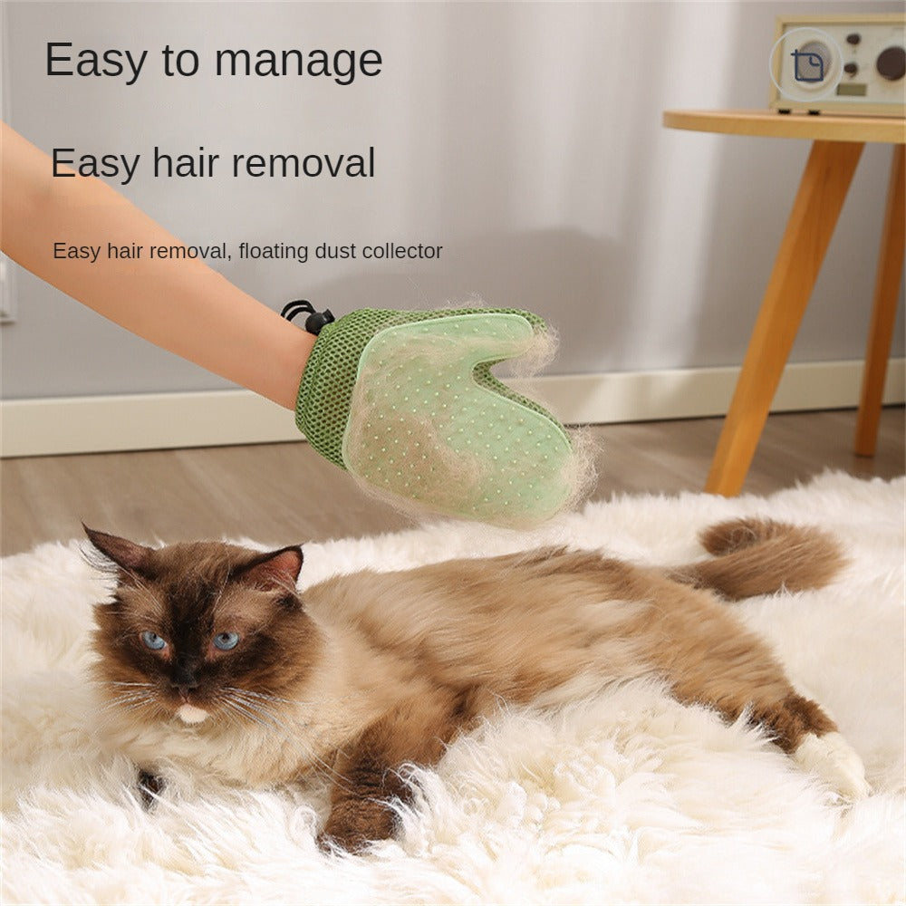 Cat and Dog Hair Glove for Comfortable Grooming