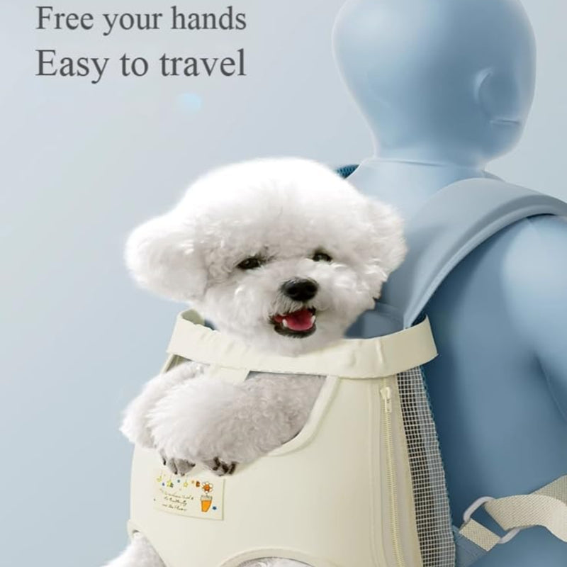 Adjustable Pet Backpack for Hiking, Walking, and Travel