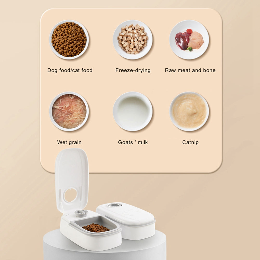 Smart Automatic Pet Feeder with Timer for Cats & Dogs