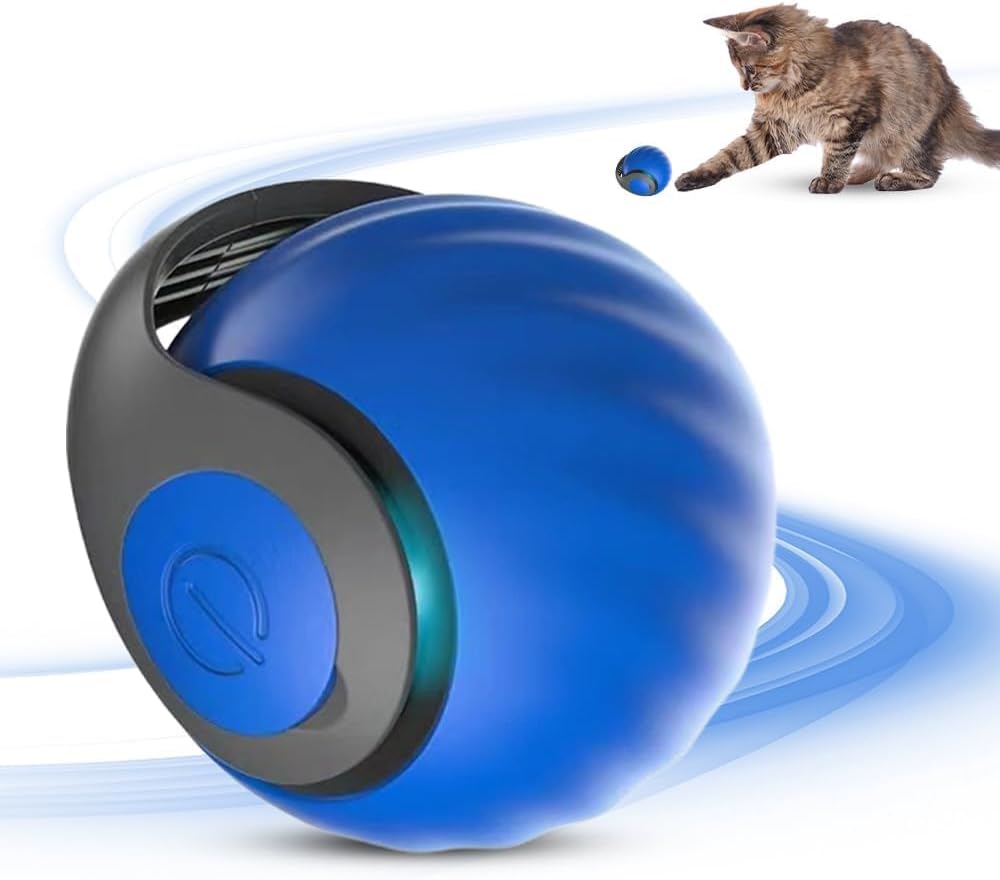Interactive Rolling Ball Toy That Keeps Pets Happily Active