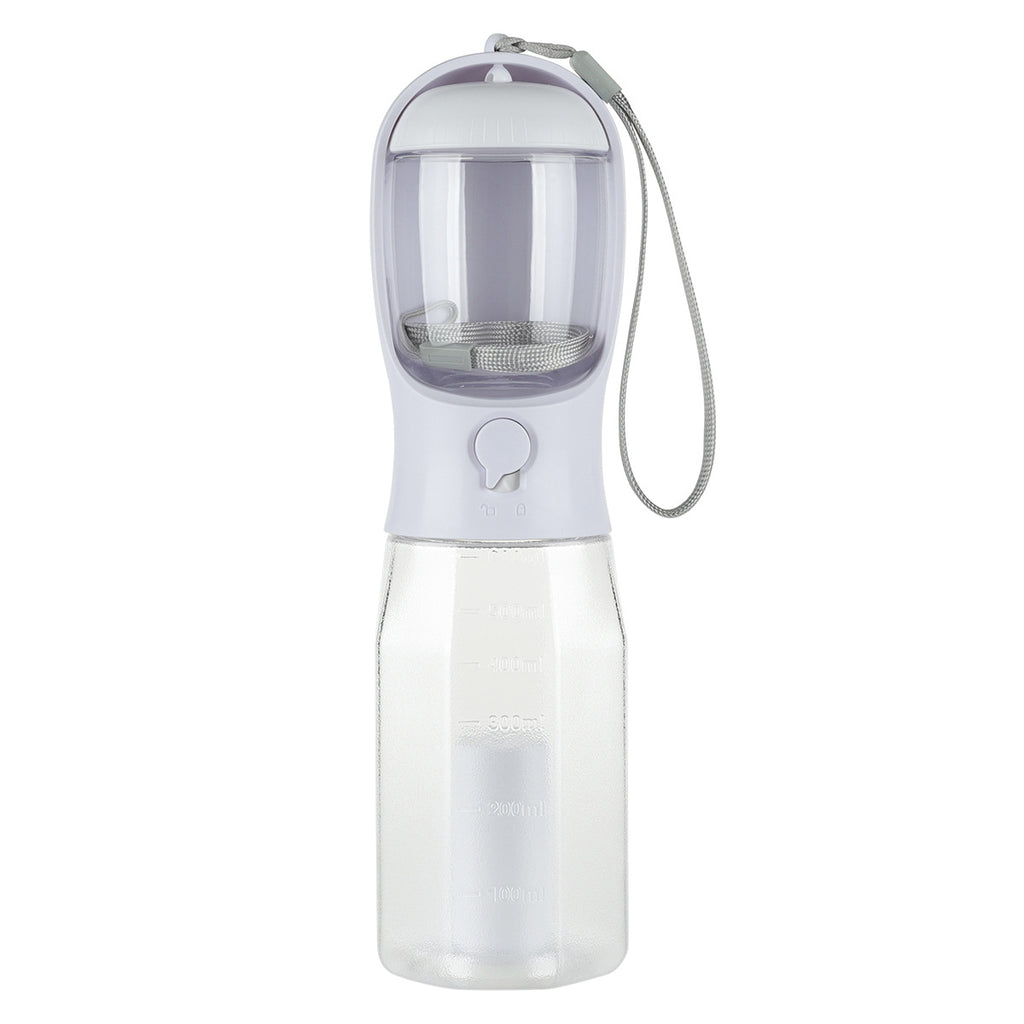 3-in-1 Pet Water, Food, and Poop Dispenser Bottle