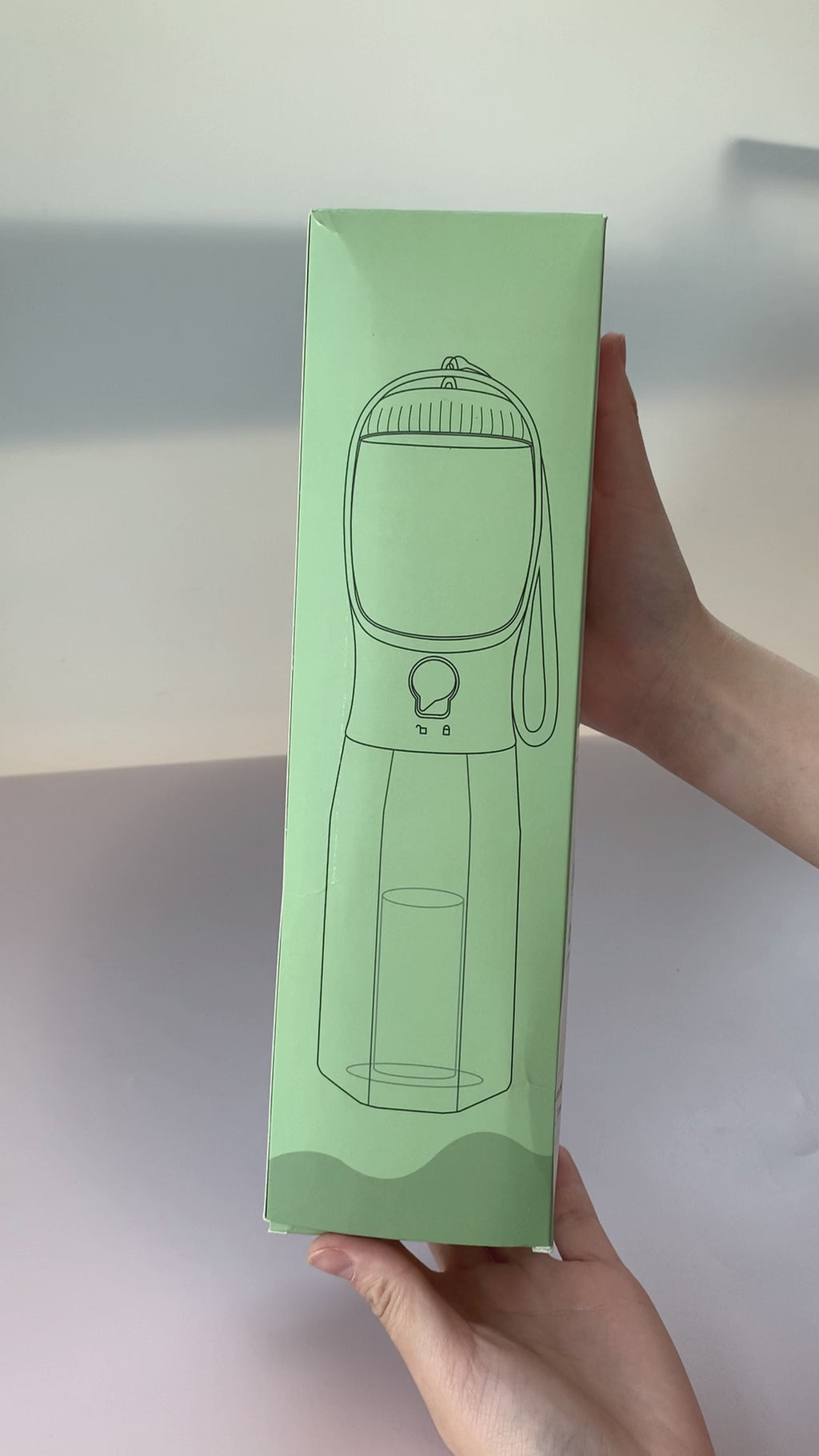 3-in-1 Pet Water, Food, and Poop Dispenser Bottle