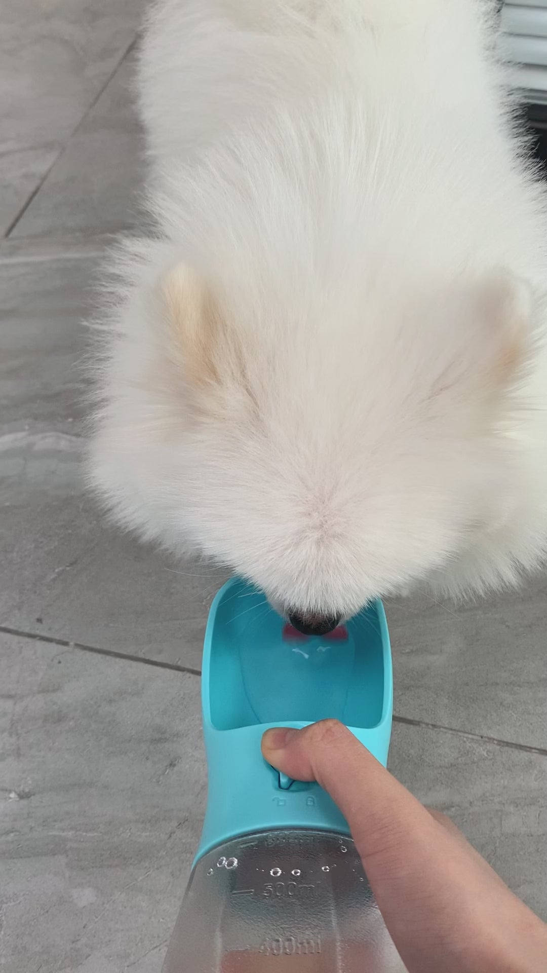 3-in-1 Pet Water, Food, and Poop Dispenser Bottle