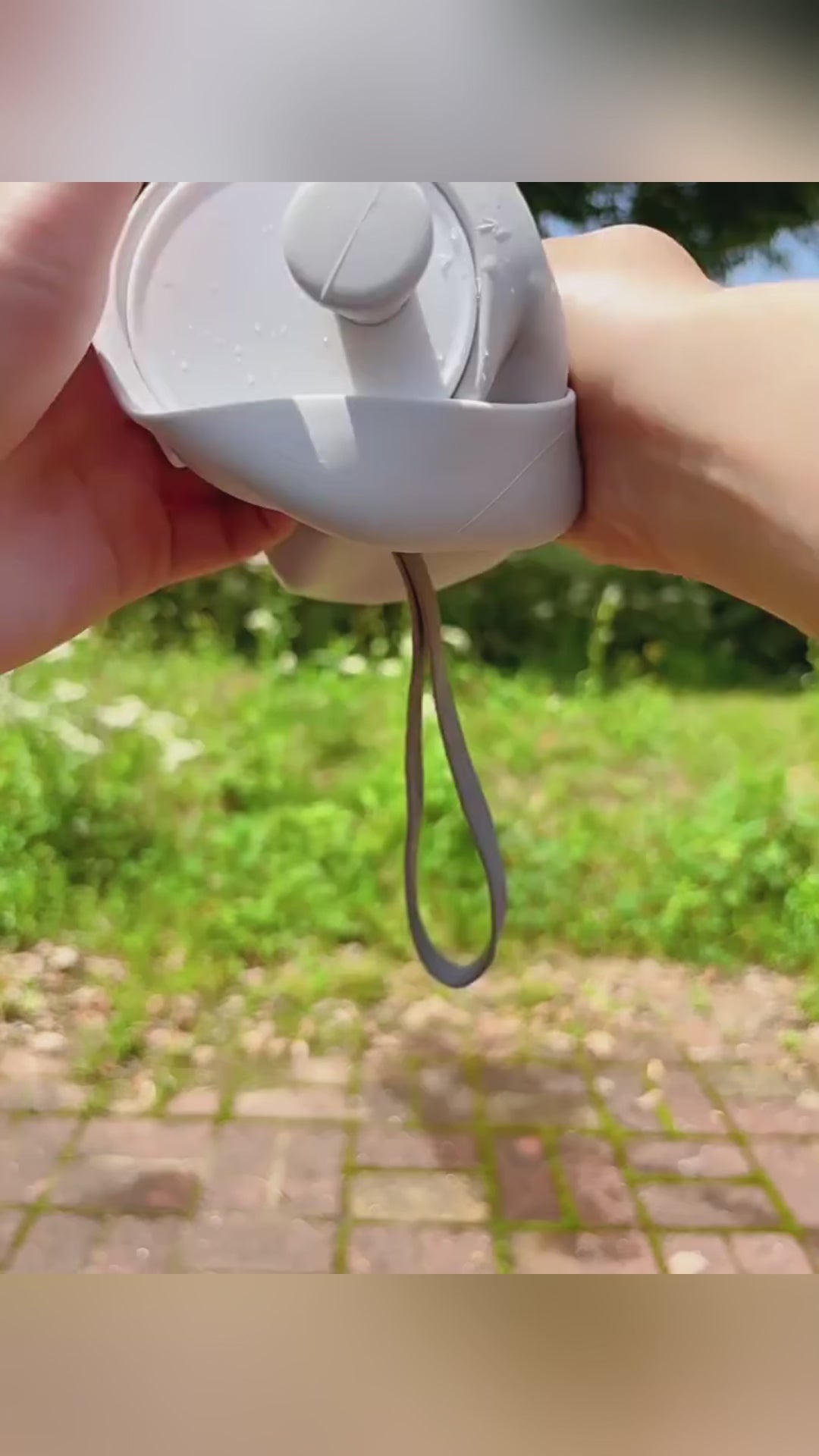 Foldable Travel Water Dispenser for Pets on the Go